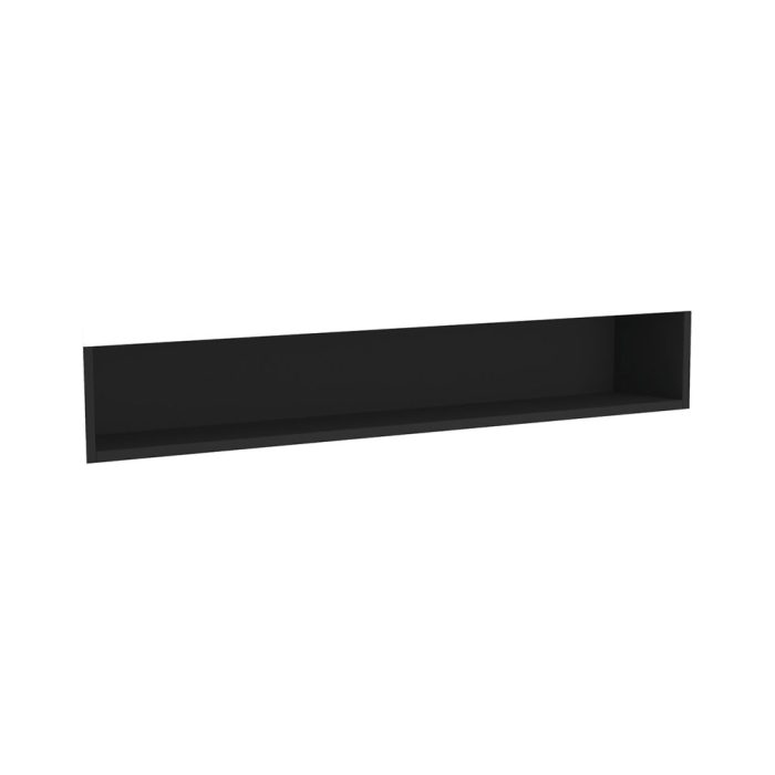 fienza 1200 Display Shelf Insert for Mirror Cabinet Satin Black