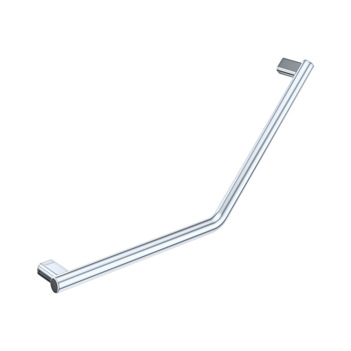 fienza 135° Care Slimline Ambulant Care Reversible Left/Right Hand Rail Stainless Steel