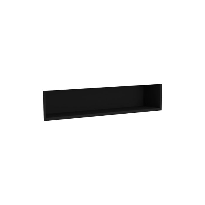fienza 900 Display Shelf Insert for Mirror Cabinet Satin Black