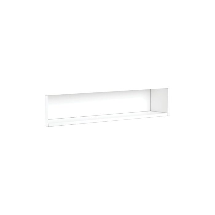 fienza 900 Display Shelf Insert for Mirror Cabinet Satin White