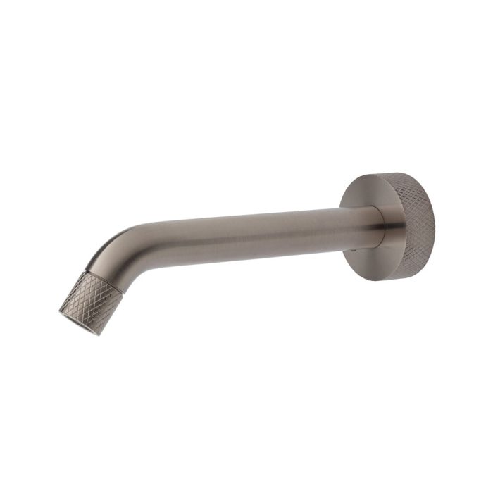 fienza Axle 180 mm Basin/Bath Outlet Brushed Nickel
