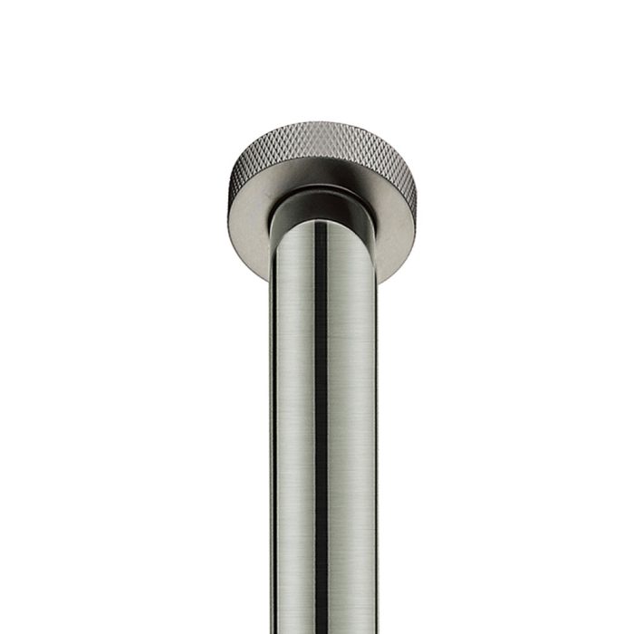 fienza Axle Industrial Cover Plate for Kaya Ceiling/Arm Shower Brushed Nickel