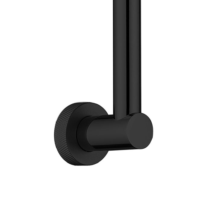 fienza Axle Industrial Cover Plate for Kaya Gooseneck Arm Shower Matte Black