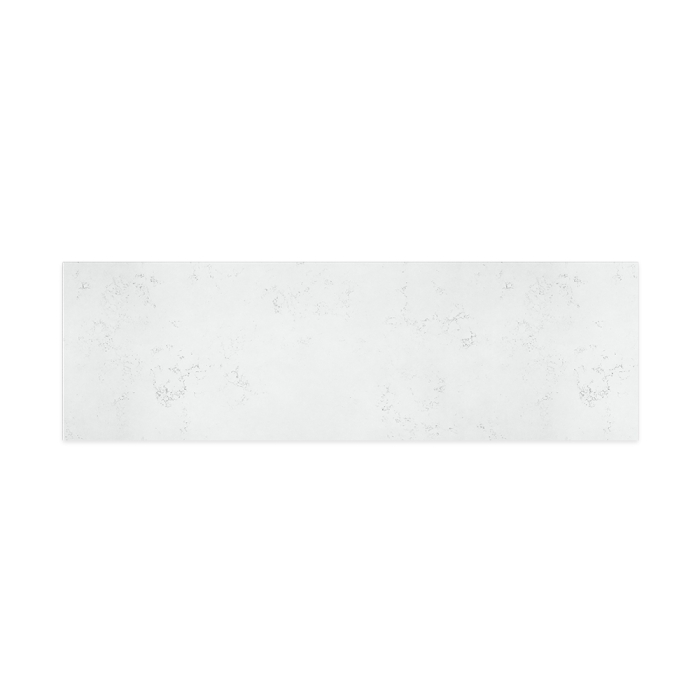 fienza Bianco Marble Silica Free Stone Top Rectangular Full Depth 1500mm