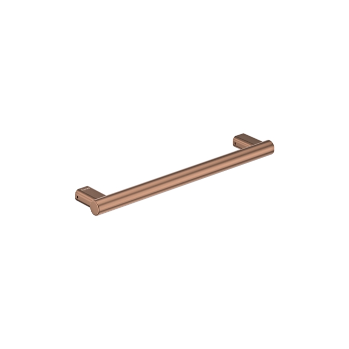 fienza Care Slimline Hand Grab Rail 450mm Brushed Copper