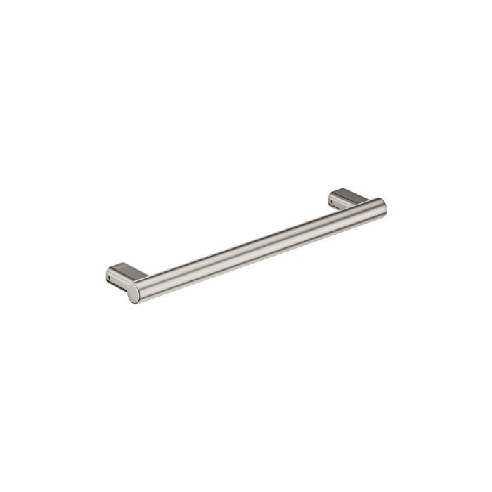 fienza Care Slimline Hand Grab Rail 450mm Brushed Nickel