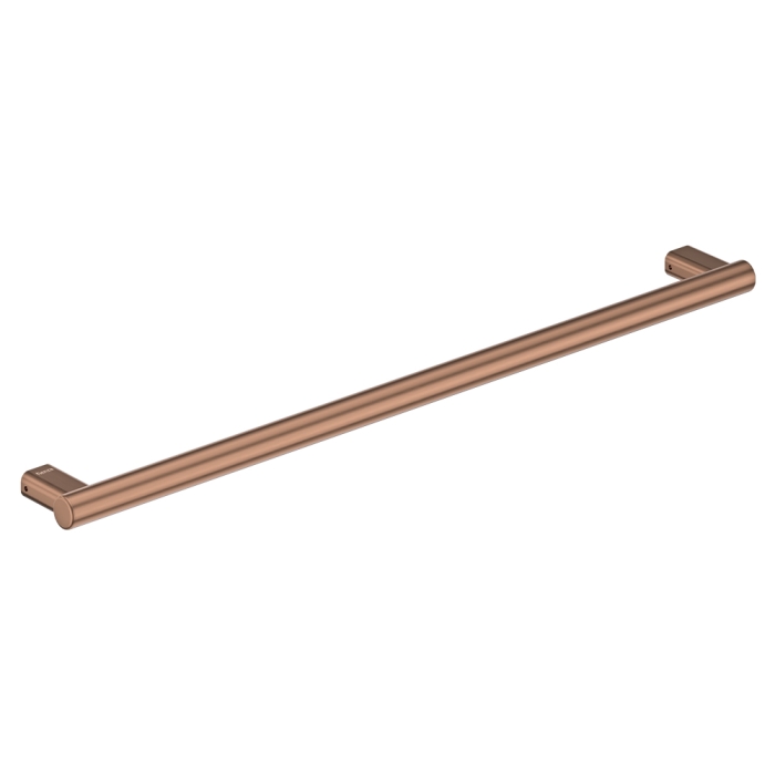fienza Care Slimline Hand Grab Rail 900mm Brushed Copper