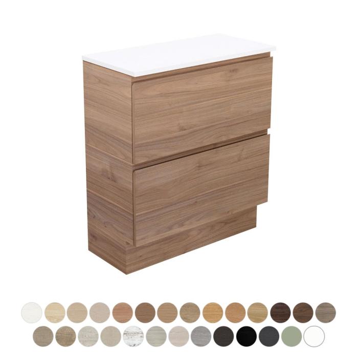 Fienza Carmen Ensuite All Drawer 750 Floor Standing Vanity