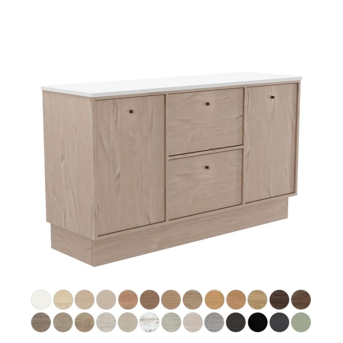 fienza Cierra 1500 Single Bowl Floor Standing Vanity