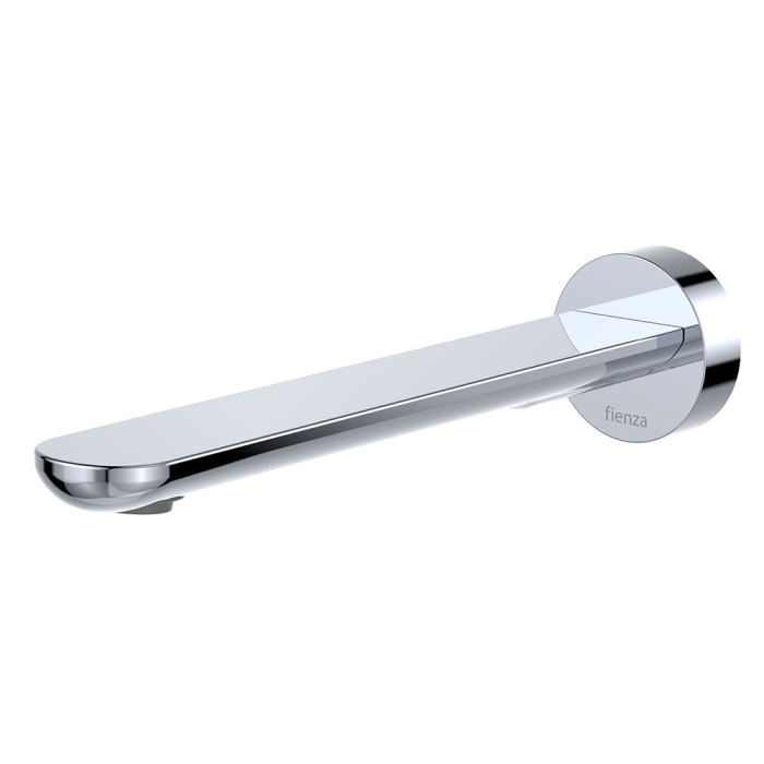 fienza Empire Slim Basin/Bath Outlet Round Plate 220mm Chrome