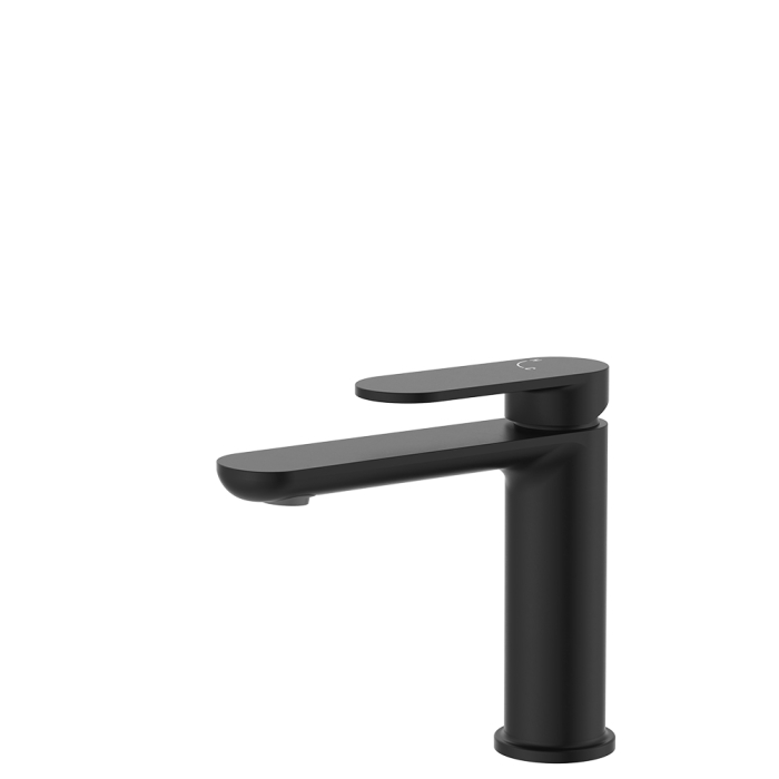 fienza Empire Slim Cold Start Basin Mixer Matte Black