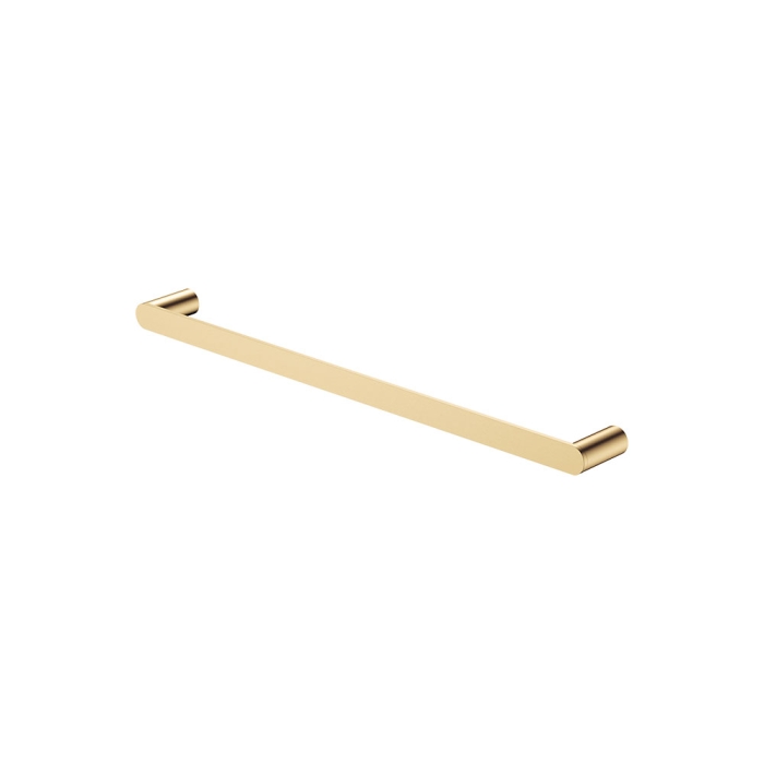 fienza Empire Slim Single Towel Rail 600mm Urban Brass