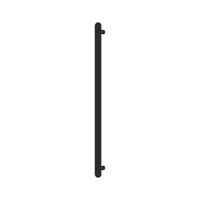 fienza Empire Slim Vertical Heated Towel Rail 60 x 900mm Matte Black