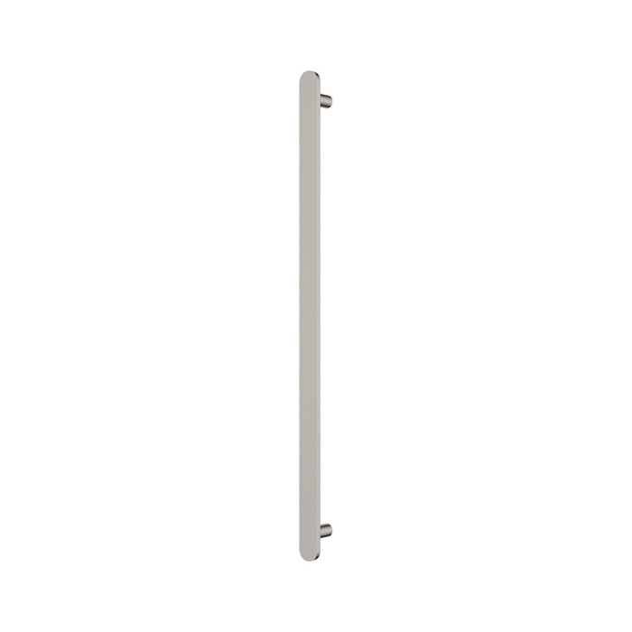 fienza Empire Slim Vertical Heated Towel Rail 60 x 900mm Brushed Nickel