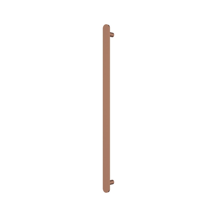 fienza Empire Slim Vertical Heated Towel Rail 60 x 900mm Brushed Copper