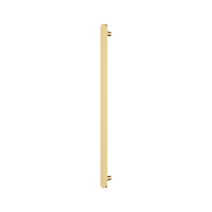fienza Empire Slim Vertical Heated Towel Rail 60 x 900mm Urban Brass
