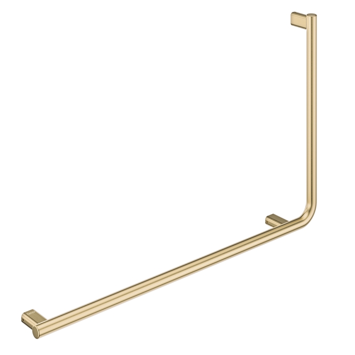 fienza 90° Care Slimline Left-Hand Rail Urban Brass