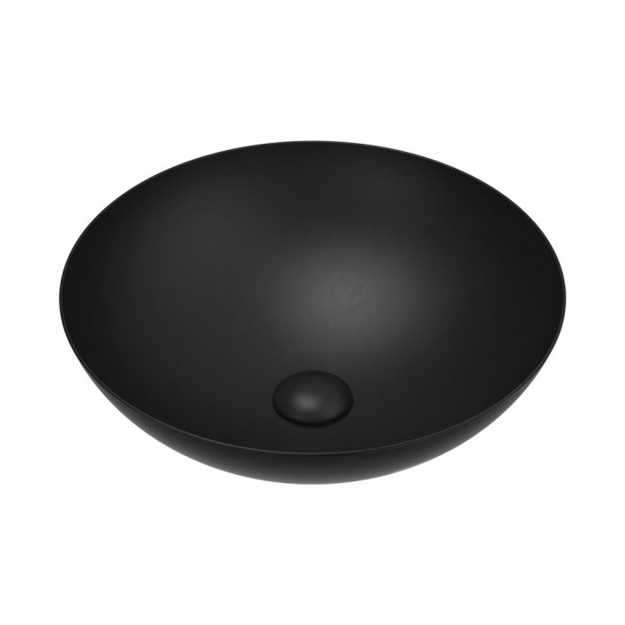 fienza Aluca Above Counter Basin Matte Black