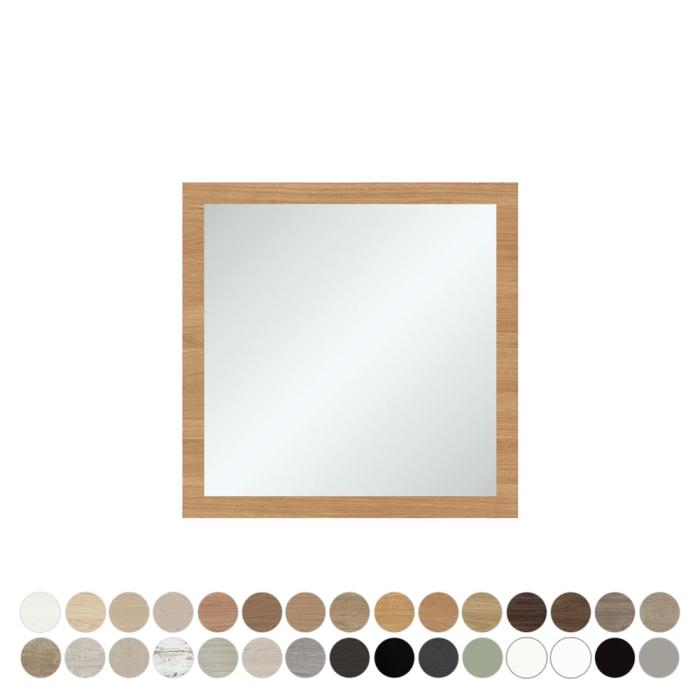 fienza Aluca Framed Mirror 750 x 750mm