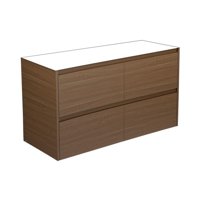 Fienza Amato Walnut 1200 Base Cabinet