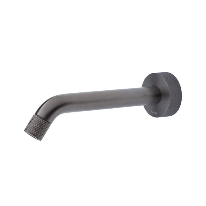 fienza Axle 180 mm Basin/Bath Outlet Gun Metal