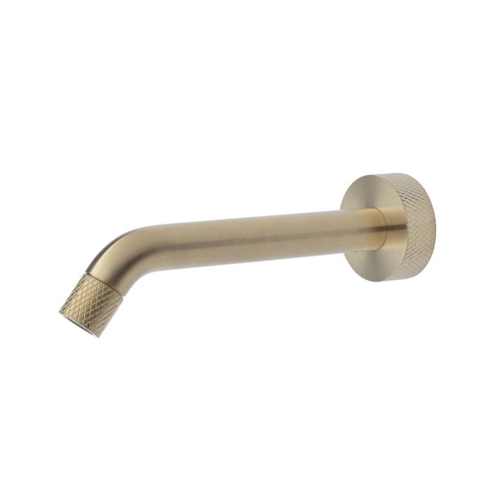 fienza Axle 180 mm Basin/Bath Outlet Urban Brass