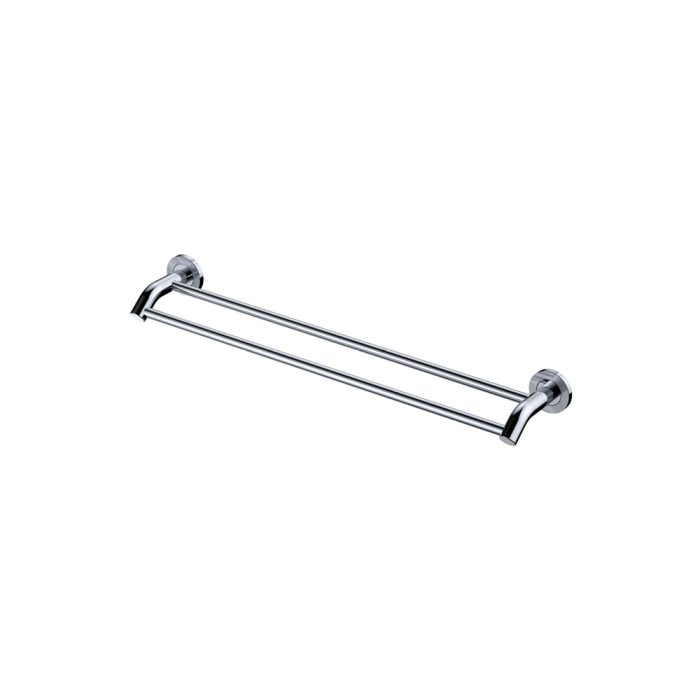 fienza Axle 600mm Double Towel Rail Chrome
