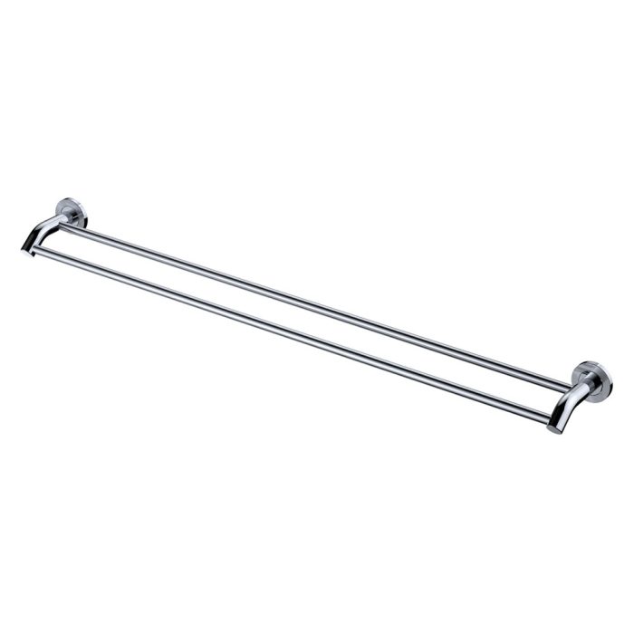 fienza Axle 900mm Double Towel Rail Chrome