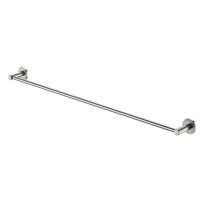 fienza Axle 900mm Single Towel Rail Brushed Nickel