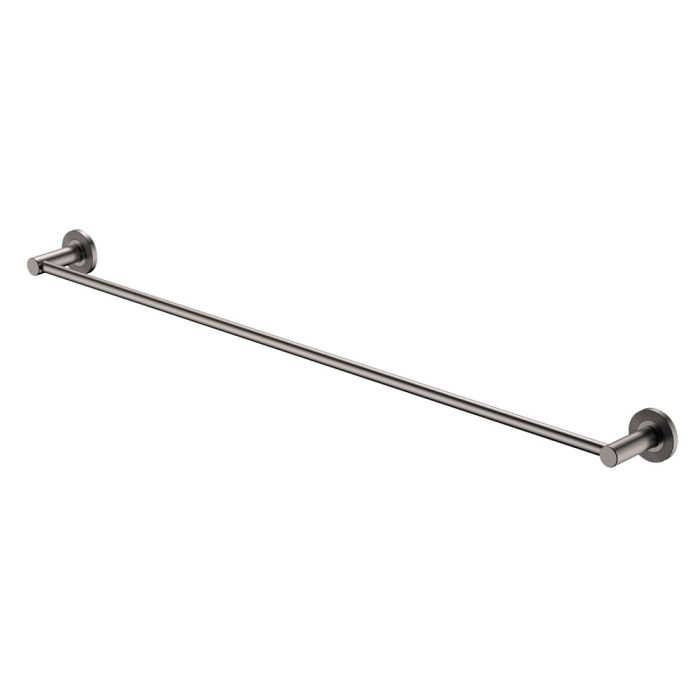 fienza Axle 900mm Single Towel Rail Gun Metal