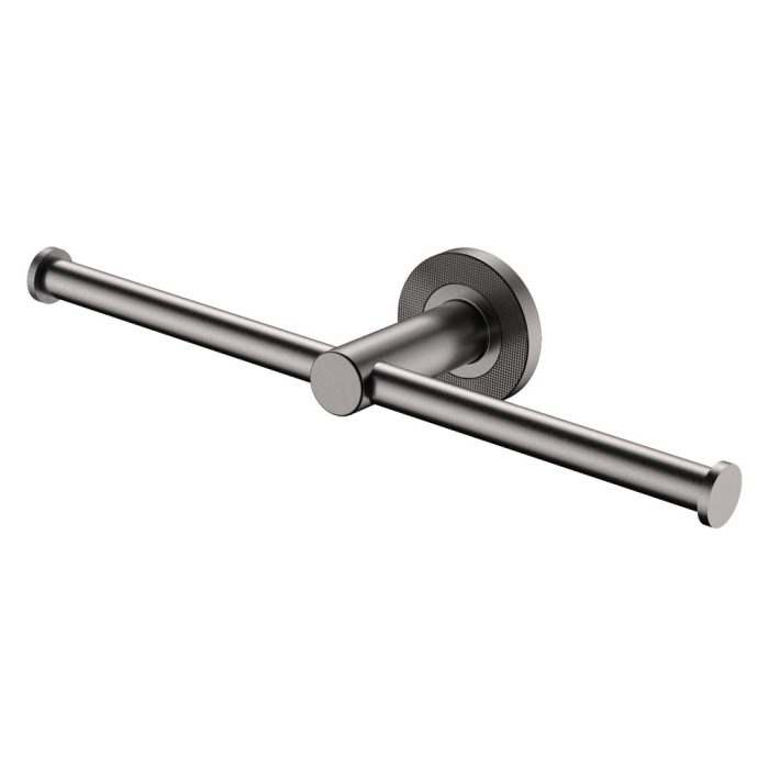 fienza Axle Double Roll Holder Gun Metal