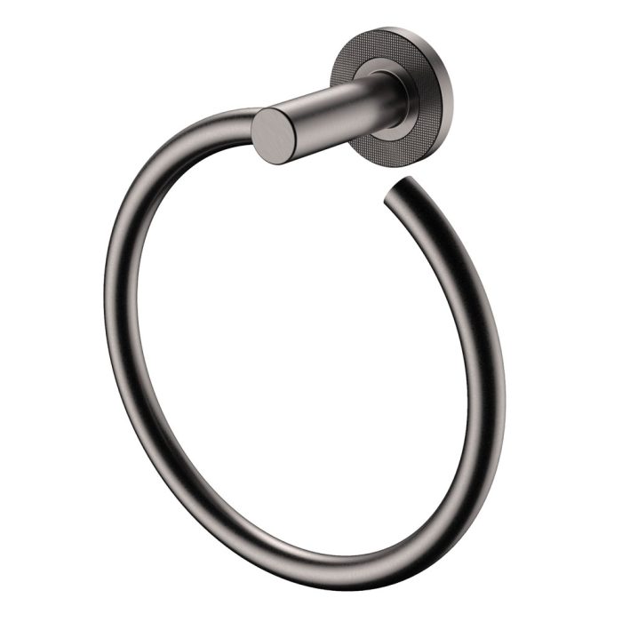 fienza Axle Hand Towel Ring Gun Metal