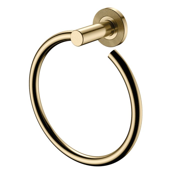 fienza Axle Hand Towel Ring Urban Brass