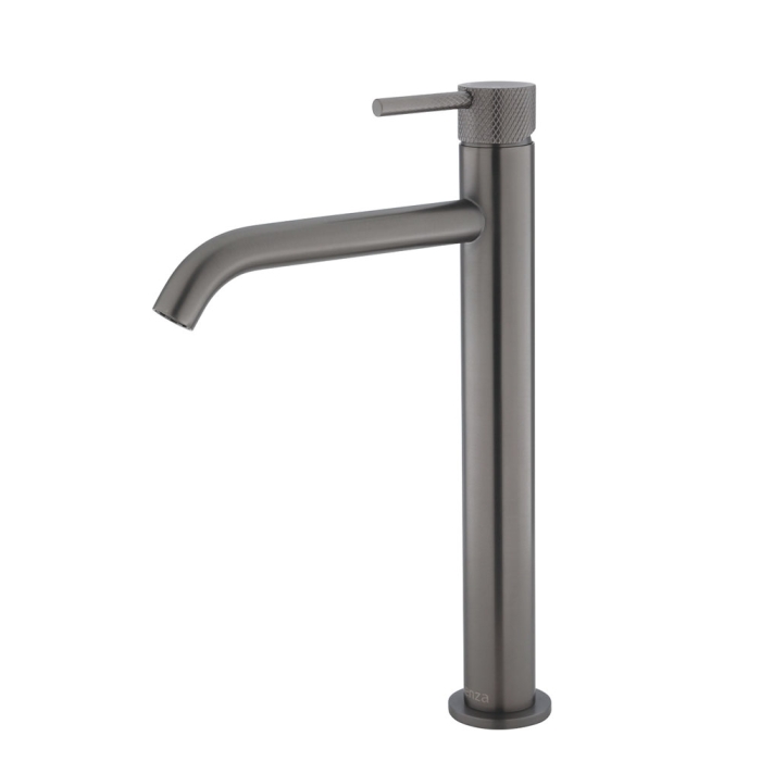 fienza Axle Tall Basin Mixer Gun Metal fienza Axle Tall Basin Mixer Gun Metal