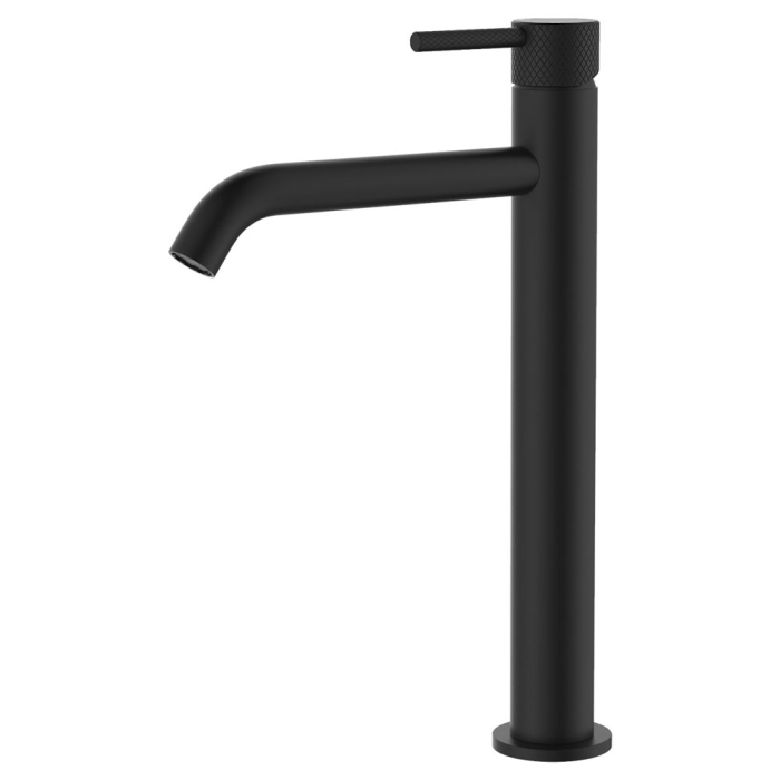 fienza Axle Tall Basin Mixer Matte Black fienza Axle Tall Basin Mixer Matte Black