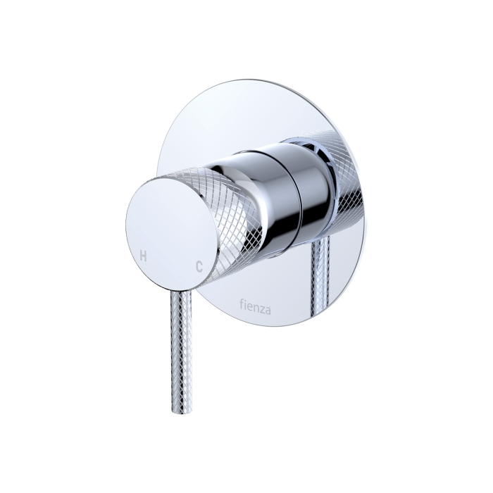 fienza Axle Wall Mixer Large Round Plate Chrome fienza Axle Wall Mixer Large Round Plate Chrome
