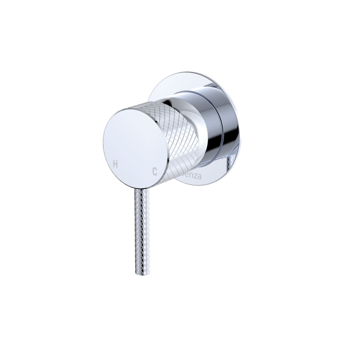 fienza Axle Wall Mixer Small Round Plate Chrome fienza Axle Wall Mixer Small Round Plate Chrome