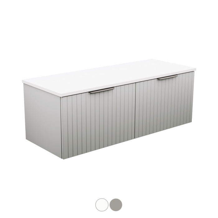 fienza Bayview 1200 Single Bowl Wall Hung Vanity
