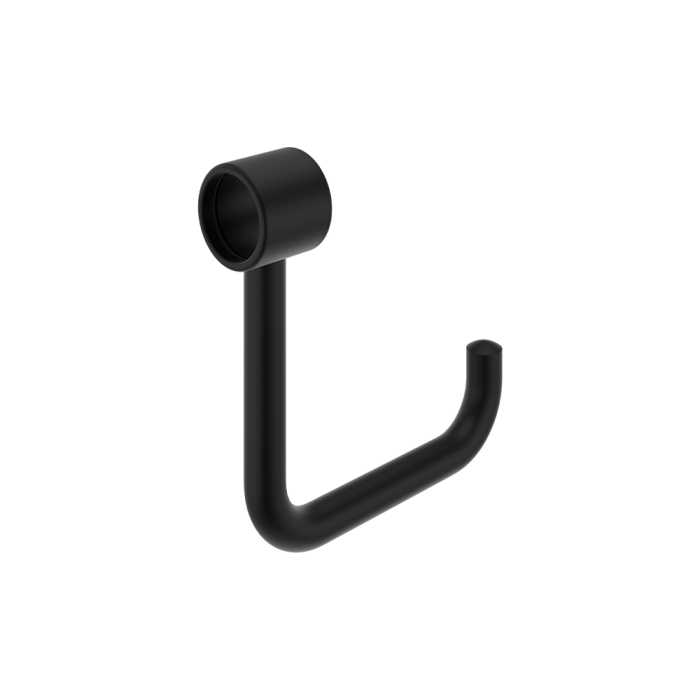 fienza Care Roll Holder for Hand Rail Matte Black