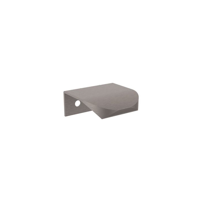 Fienza Edge 40mm Curved Pull Handle Gun Metal