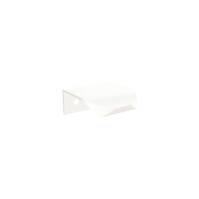 Fienza Edge 40mm Curved Pull Handle Matte White