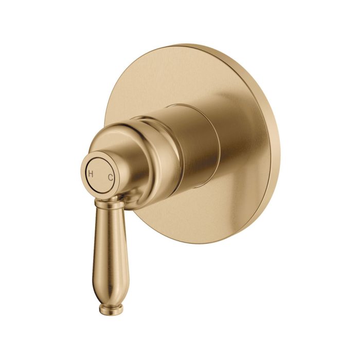 fienza Eleanor Wall Mixer Urban Brass / Urban Brass