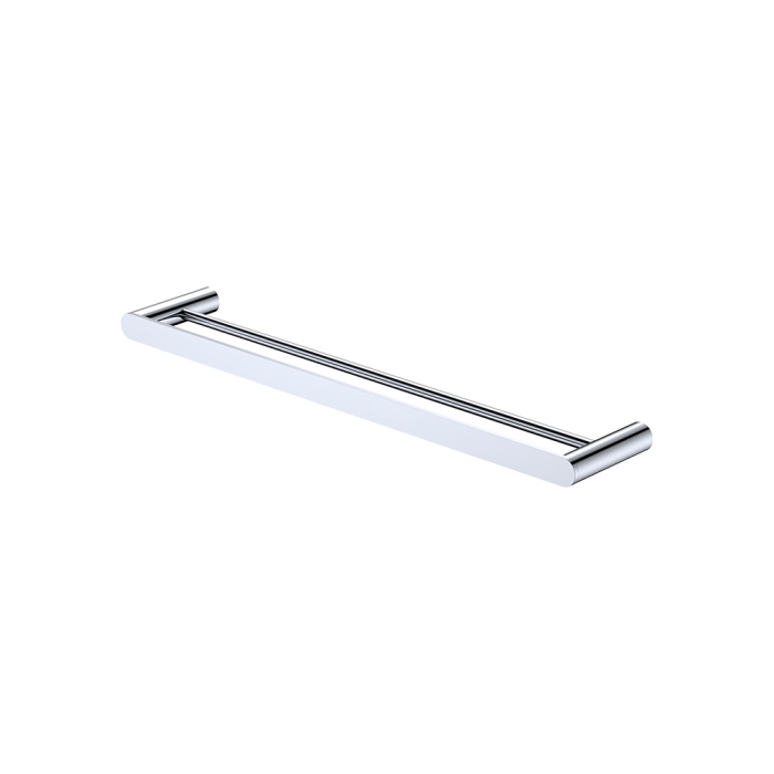 fienza Empire Slim Double Towel Rail 600mm Chrome