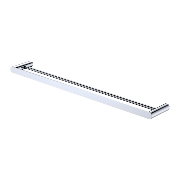 fienza Empire Slim Double Towel Rail 800mm Chrome