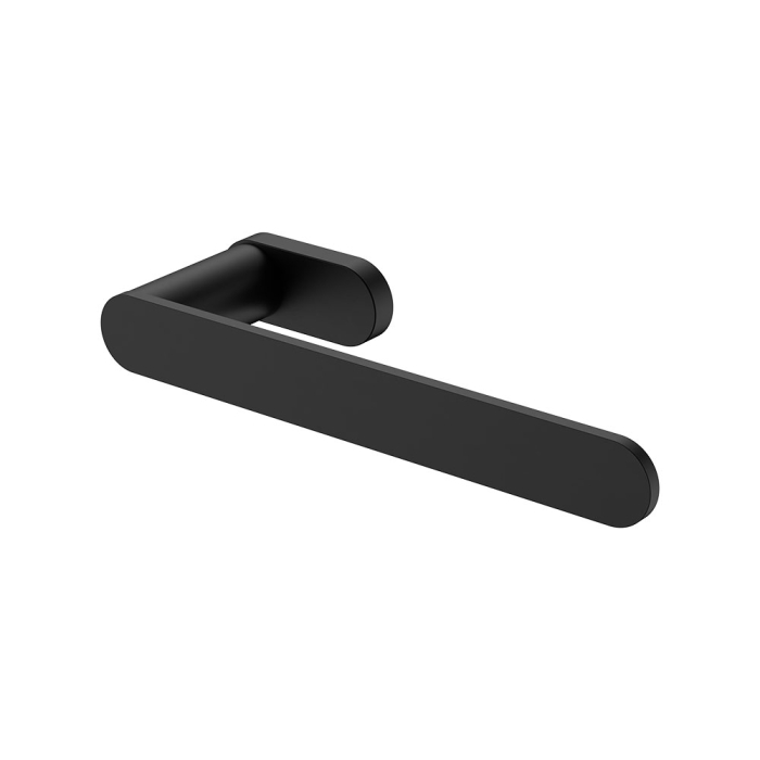 fienza Empire Slim Hand Towel Holder Matte Black