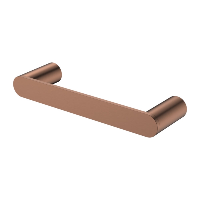 fienza Empire Slim Hand Towel Rail Brushed Copper