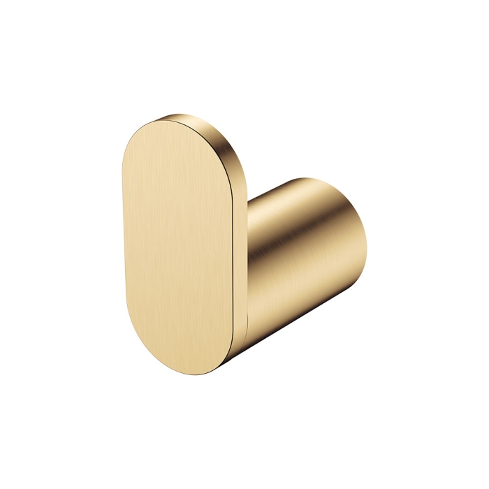 fienza Empire Slim Robe Hook Urban Brass