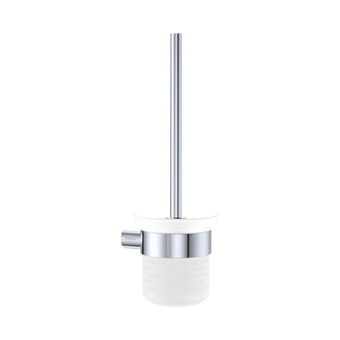 fienza Empire Slim Toilet Brush & Holder Chrome