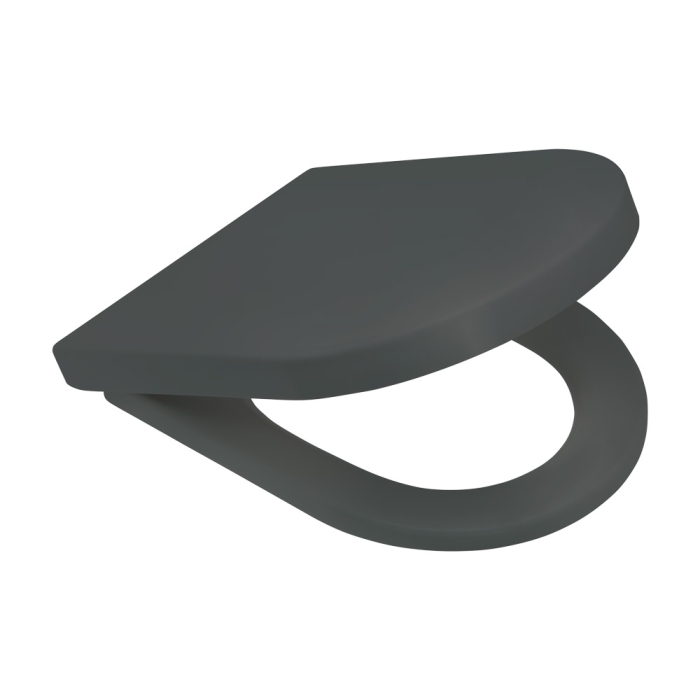 fienza Empire Toilet Seat Gloss Grey