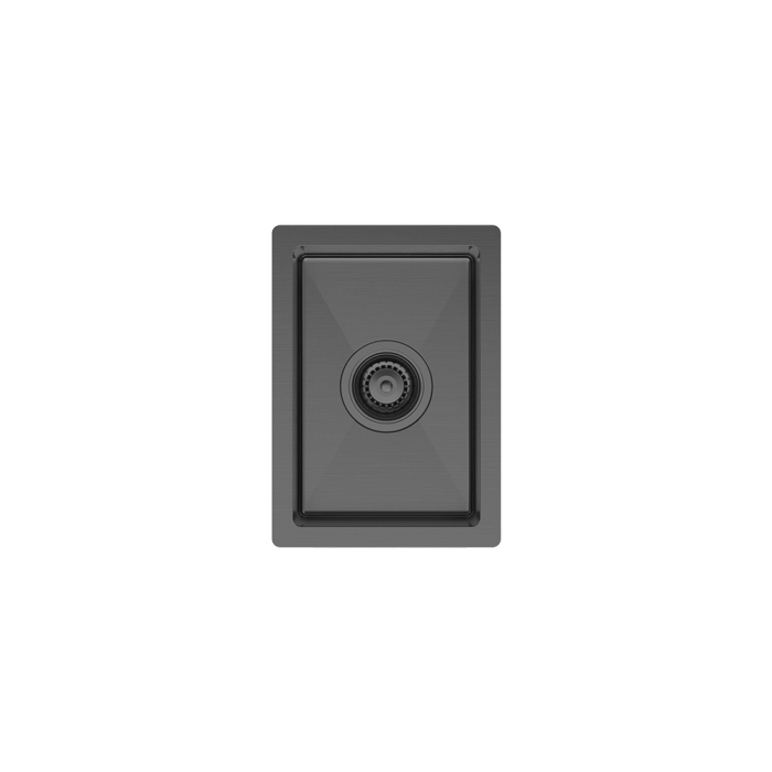 fienza Hana 10L Single Kitchen Sink Carbon Metal